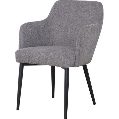 AUTRES Chaise tapissée avec un style contemporain - modèle 007 - gris (1/4)
