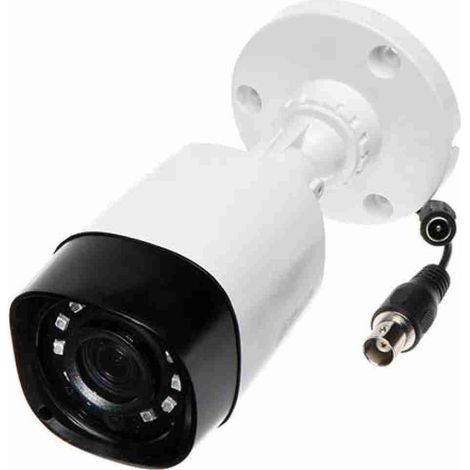 HAC-HFW1200R-S5 - Cámara bala HDCVI de 2 MP y 3,6 mm con infrarrojos