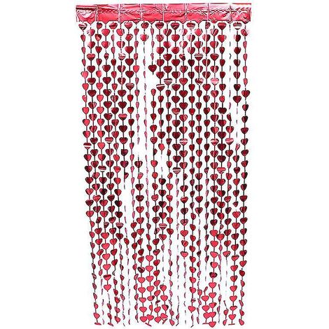 1 cœur à paillettes suspendu