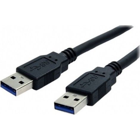 Cable usb a/ usb a macho/macho 2m negro axil