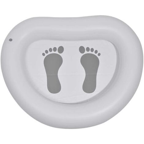 Vasca gonfiabile per pediluvio - Vasca pieghevole per lavaggio piedi in piscina e vasca idromassaggio. (1/5)