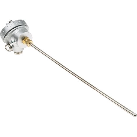 Thermocouple type K Ø 6mm, L 300mm, +1100°C max à Câble ( Prix pour 1 ) (1/4)