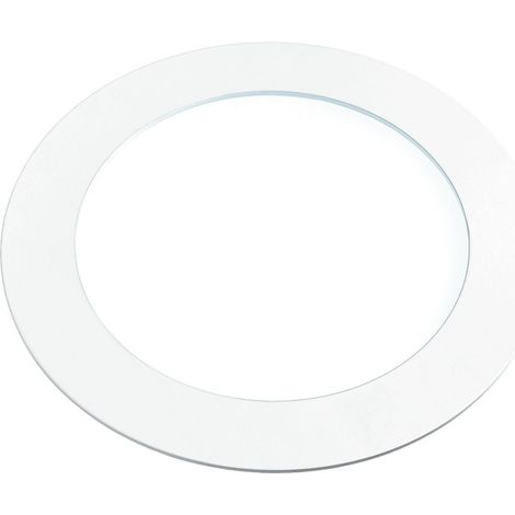 "Faretto ad incasso LED SLIM ultrasottile in alluminio bianco 24W con funzione CCT 24 cm."