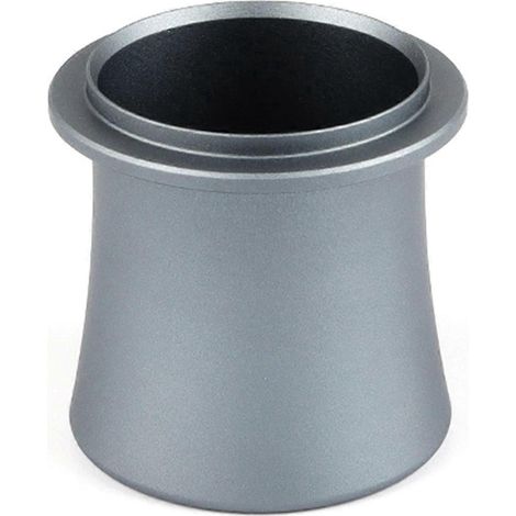 Machine à café italienne, tasse à café en métal épais gris argenté-- (1/5)