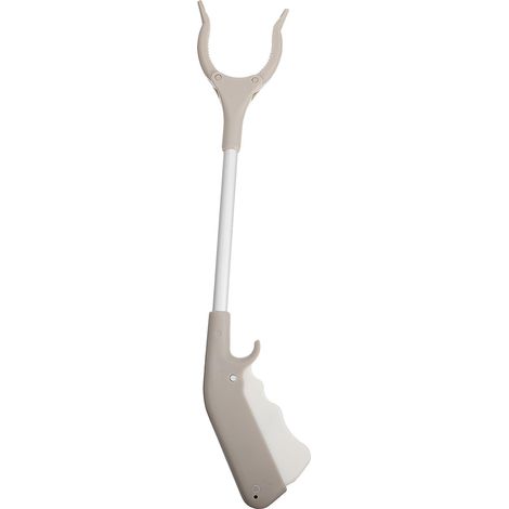 Pince de Ramassage Beige, Tige 90° Largeur 9cm, Outil Ménage (1/5)