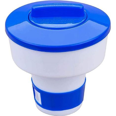 Distributeur de chlore flottant Ulisem, 1 pack de 8 pouces, automatique et réglable, pour piscines intérieures et extérieures, parcs aquatiques et spas. (1/4)