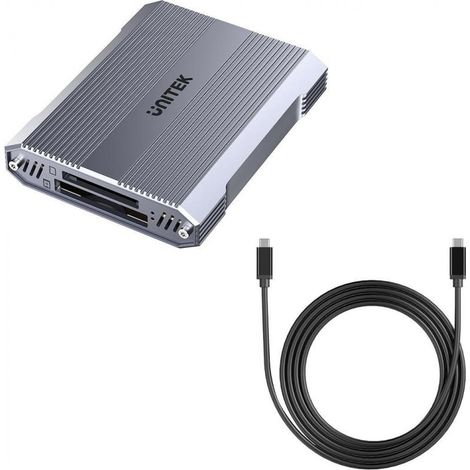 Unitek Card Reader CF Express, SD/microSD, USBA