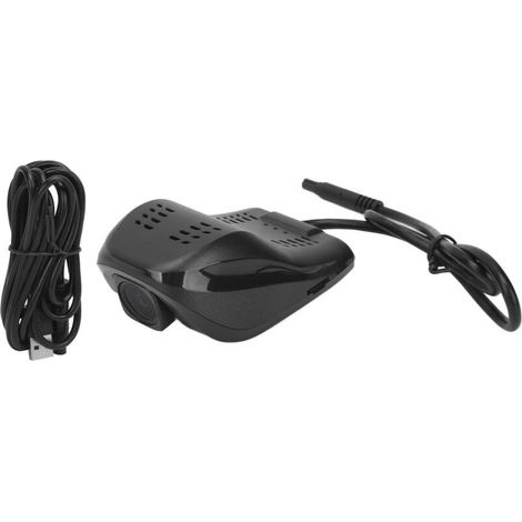 Jeffergarden Mini caméra de tableau de bord 1080P, haute définition, USB DVR, enregistrement en boucle pour la conduite et le stationnement des véhicules (1/5)