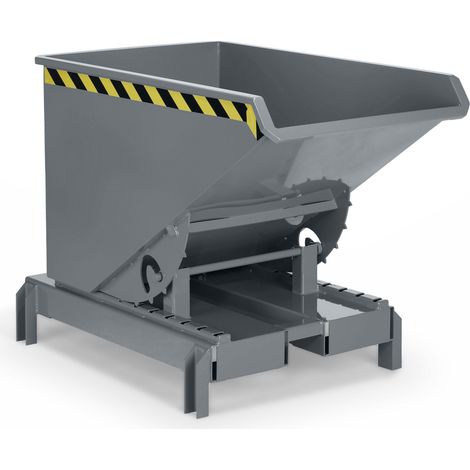 RR Industrietechnik Abrollkipper Typ RAM-DST-60 600dm³ für Deichselstapler RAL 7016 Anthrazitgrau