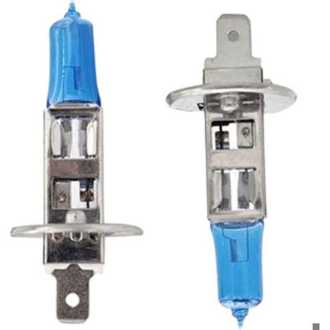 Lot de 2 ampoules halogènes 12V 100W blanc xénon 6000K pour phares antibrouillard de voiture (1/5)