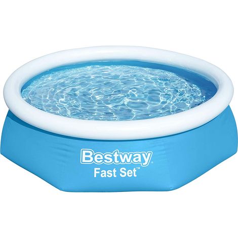 Bestway 57456 Fast Set piscine gonflable hors sol 305 x 66 cm 3.200 lt autoportante (1/4)