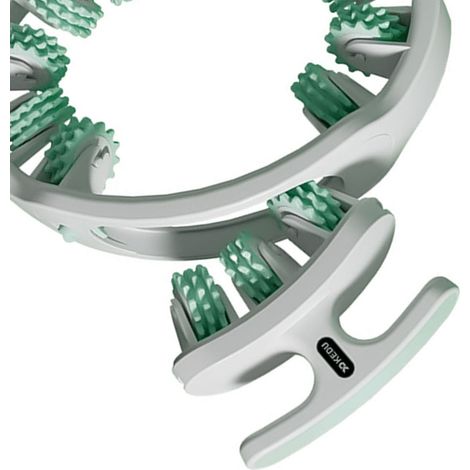 Manuelle Muskelmassagerolle, abnehmbarer Ring, multifunktional, geeignet für Beine, Nacken, Arme und Füße, beseitigt Cellulite effektiv. (1/4)