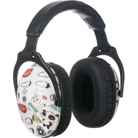 SNR - 28 dB Casque Anti Bruit Enfant Facilement Réglable Pliable - Protection Auditive pour l’Autisme, TDAH, Feux d’Artifice, Concert (Petit Panda) (1/5)