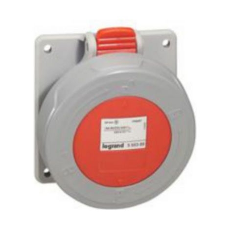 Socle Prise à entraxes unifiés P17 IP66/67 32A 380V à 415V 3P+T LEGRAND 555488 (1/4)