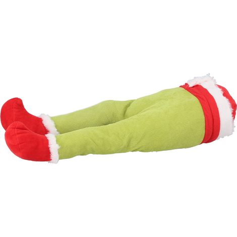 Jambon de Noël en Peluche, Décor de Porte Féerique, Bas de Sapin Ornement Elfique (1/5)