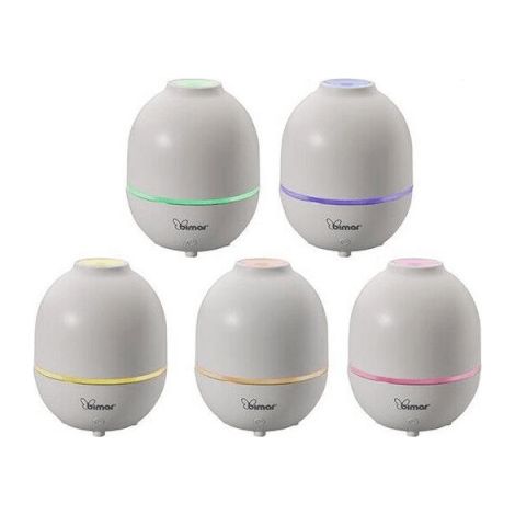 Bimar diffusore di aromi da23 ultrasuoni cromoterapia 100ml usb multicolore