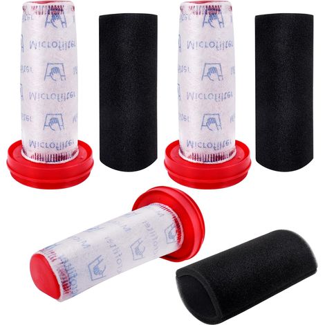 3er-Pack 25,2V/21,6V Filter für Bosch Flexxo Serie 4 Akku-Staubsauger BBH32101 BBH3ZOO25 BBH3PETGB BBH3211GB, ersetzt Teilenummer 12026520 (1/5)