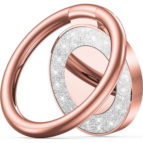 Magnetischer Handyring als Smartphone-Halterung – Rosa