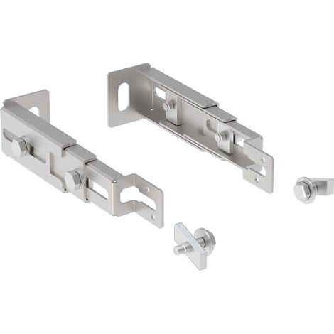 Geberit Duofix - Juego de fijación de patas a la pared trasera 111.064.00.1 (1/2)