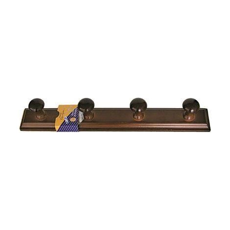 PERCHA MADERA 4 POMOS NOG. 134