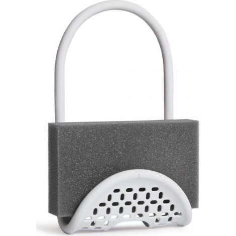 Umbra Sling Portautensili flessibile per lavello, Bianco (1/5)
