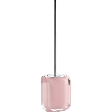 Scopino Wc Da Appoggio Rosa In Resina  Aster