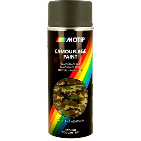 PEINTURE DE CAMOUFLAGE RAL6014 AEROSOL 400ML MOTIP
