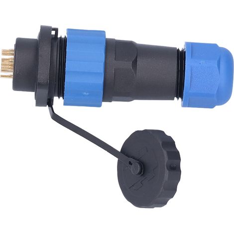 IP68 Wasserdichter Stecker/Buchse Flansch Luftfahrt Stecker/Buchse Stoßverbinder AC250V 5A SP2012 Pin (1/5)