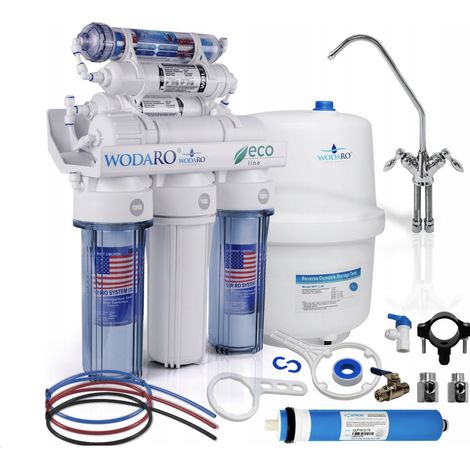 Osmoseur domestique 7 étapes de filtration RO7 Eco Line 75 GPD