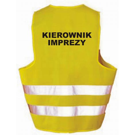 Gilet réfléchissant de fête PARTY MANAGER