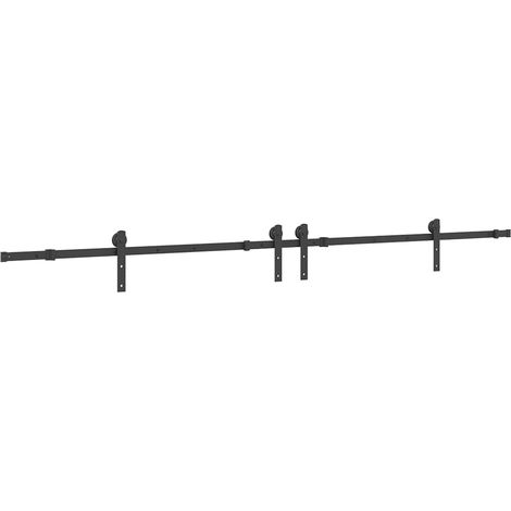 Maison Exclusive - Kit de herrajes para puertas correderas acero