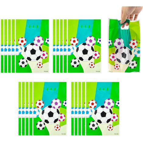 Sac de Faveur Football Sachet Bonbons Foot Sacs de Fête Anniversaire Enfants 20 pièces (1/5)