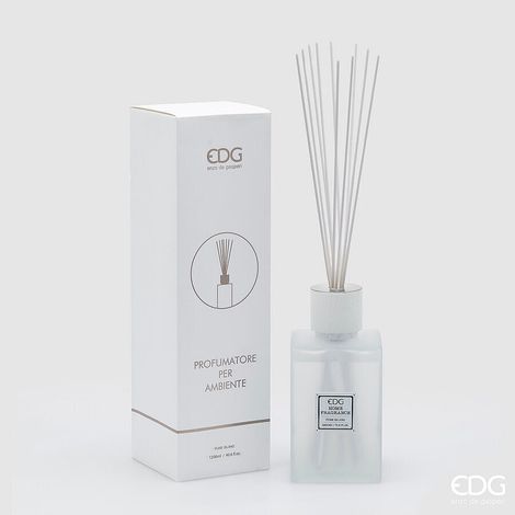 EDG Enzo De Gasperi Profumatore Bottiglia Quadrata 1.200 Ml H 22 Cm Pure Island Scatola Regalo