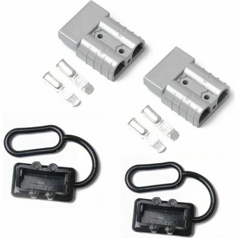 Prise de connecteur de Puissance de Style de 2Pcs 50A 600V Anderson pour la remorque de treuil de rétablissement