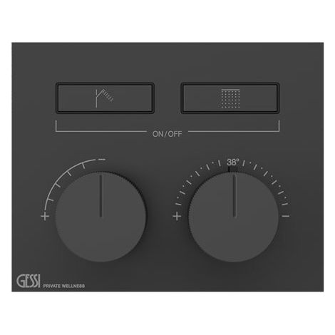 Gessi HI-FI, termostato oculto con juego de montaje y