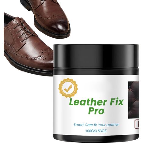 Rénovateur de Cuir pour Canapés Nettoyant Longue durée Crème réparatrice cuir et rénovateur rayures pour entretien, maintenance, restauration : sacs à main, chaussures, canapés (1/5)