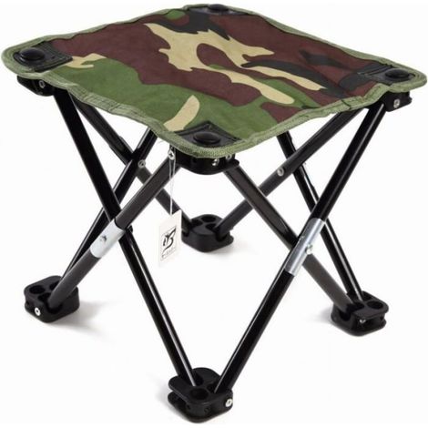 Ultraléger Chaise Pliante Portable pour Camping/Pêche/Randonnée/Pique-Nique (1/4)