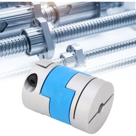 D32L45 Kreuzgleitkupplung mit 6 mm Innendurchmesser, flexible Kupplung, hohes Drehmoment, verschleißfest, korrosionsbeständig, hochfeste Servomotor-Gewindespindel aus Aluminiumlegierung. (1/5)