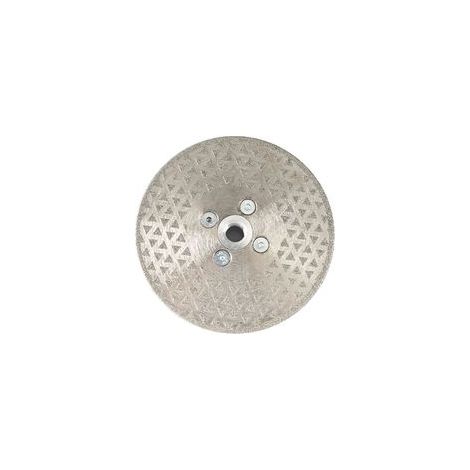 Disque Diamanté à Tronçonner et à Meuler 125 mm x M14 Lame de Scie Électroplaqué pour Pierre Marbre Carreaux Granit (1/4)