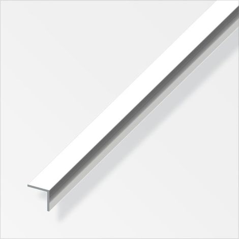 alfer Winkel Aluminium 2 m x 25 × 25 mm verkehrsweiß