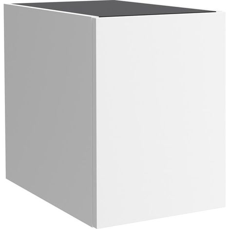 Élément d'armoire mural ALLIANCE 300 1 porte gauche/droite avec ouverture à pression WHITE COTTON 300 x 405 x 450 mm (1/3)