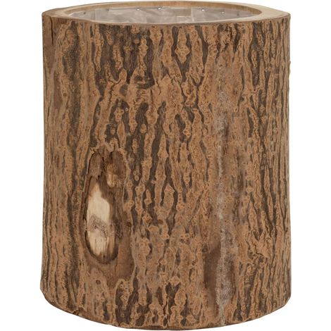 Cache-pot Merino en Bois - Brun (1/2)