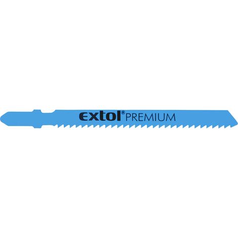Lames de scie sauteuse EXTOL PREMIUM, lot de 5, 75 x 2,5 mm, bimétallique 8805203