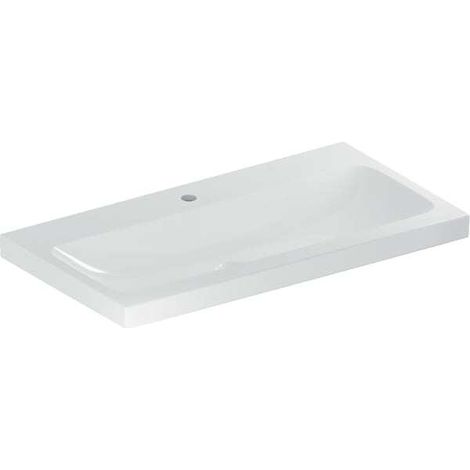 Geberit iCon Light lavabo, 90 cm x 48 cm, con agujero para grifo,