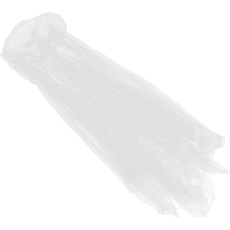 Moustiquaire de plafond ronde blanche en polyester et fer (1/5)
