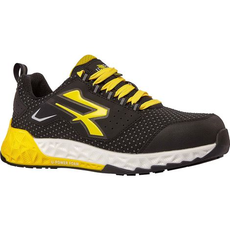 Zapatos de trabajo bajos U-Power Oberyn ESD S3S HI HRO FO SR - 40 (EU) - Negro /Amarillo