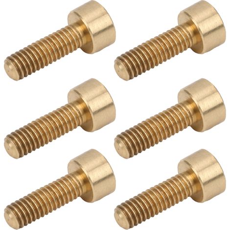 M4 pure copper cup-head hex socket screws (7mm head diameter, 4mm head thickness) (sold in packs of 50) M412 (1/5)