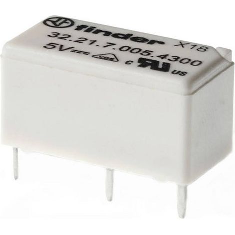 Finder 32.21.7.048.4000 Relè per PCB 48 V/DC 6 A 1 scambio 1 pz.
