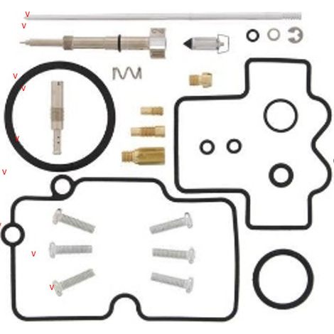 Kit de reparación de carburador Bearing Worx para Yamaha YZ 250F '03 (26-1285)