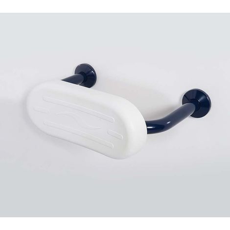 NymaCARE Bathroom Toilet Aids Back Rest Rail Disabled Elderly Blue Doc M (1/2)